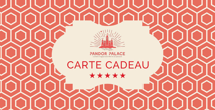 Carte Cadeau Pandor Palace